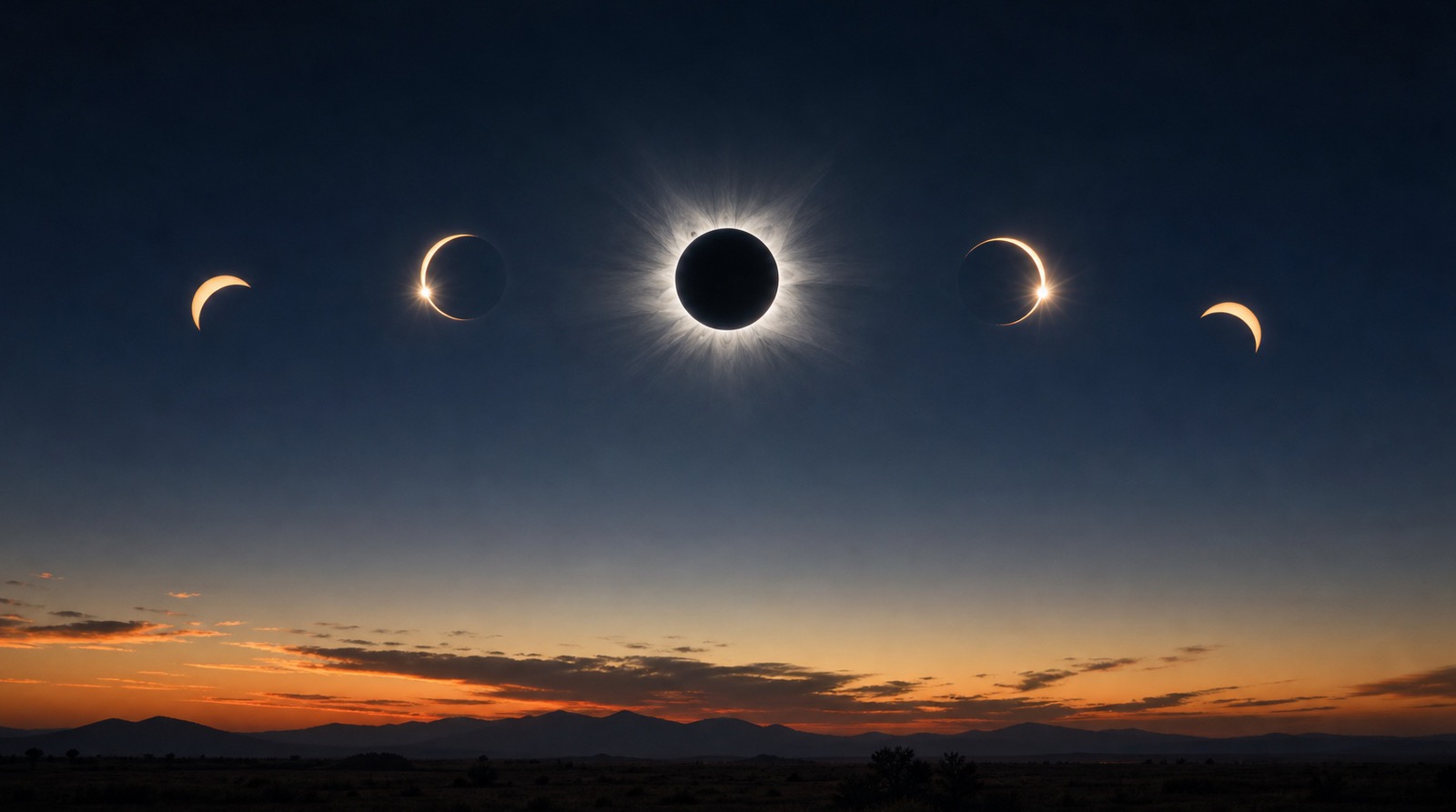 What to Watch During the Four Contacts of a Total Solar Eclipse